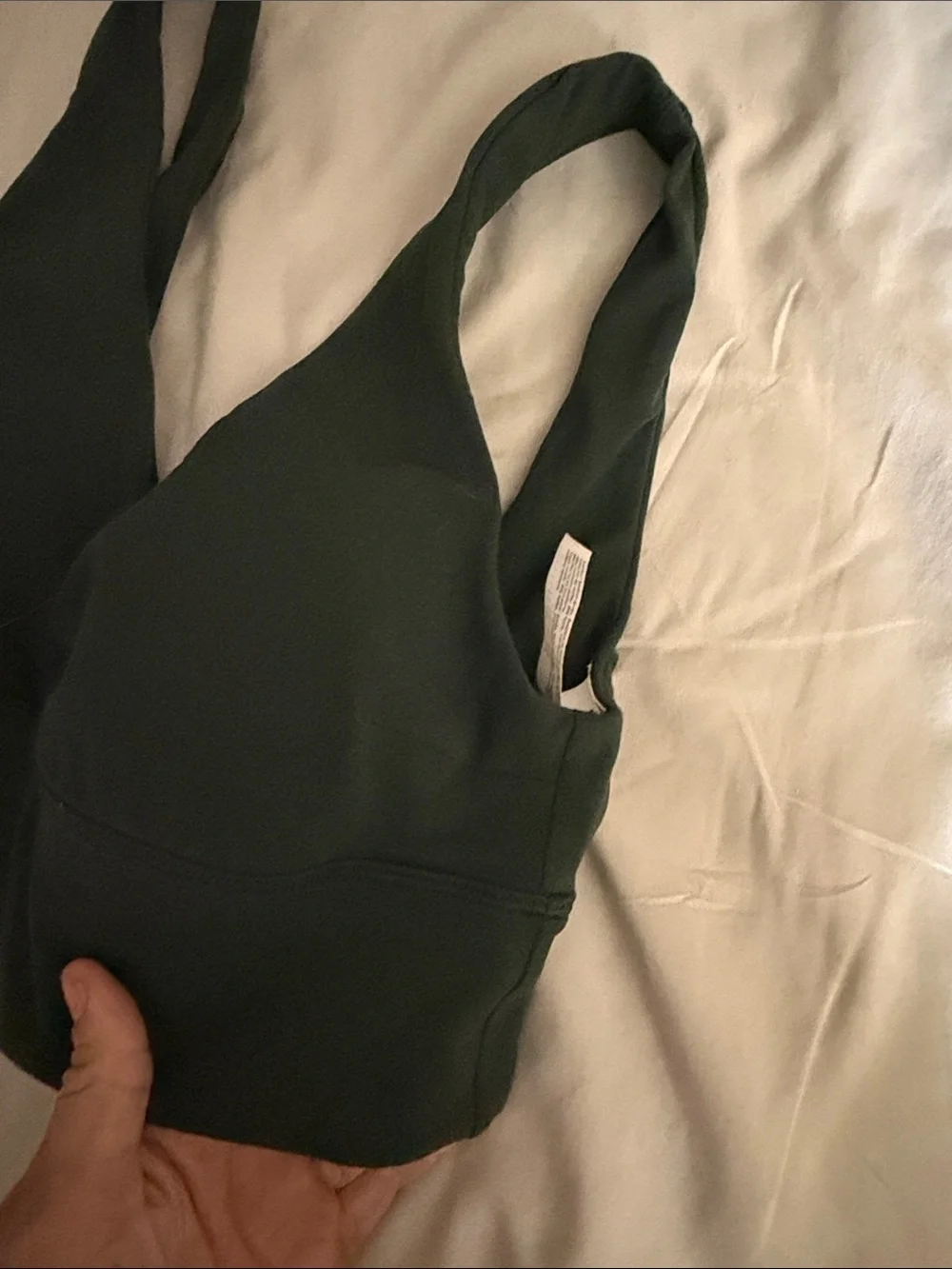 lululemon athletica Align V-Neck Bra — Legacy Green